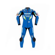 Alex Rins Suzuki MotoGP Leather Suit 2019 -  Motorcycle Racing