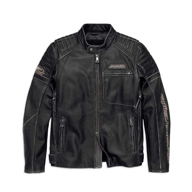 Harley-Davidson Men’s Screamin Eagle Leather Jacket Motocollection