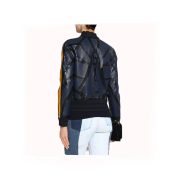 Fashion Printed Leather Jacket Women Motocollection