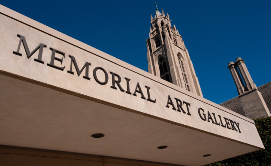 Memorial Art Gallery building exterior.