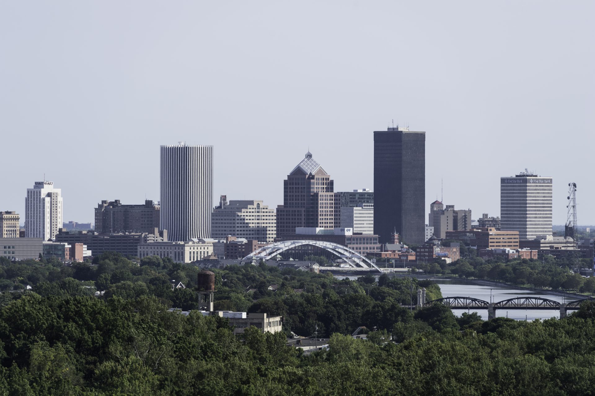 City of Rochester skyline