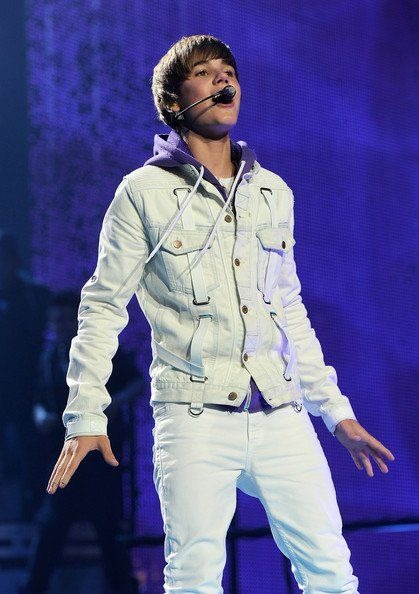 Justin Bieber White Denim Trucker Jackets
