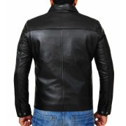 Adam Lambert Black Leather Jacket