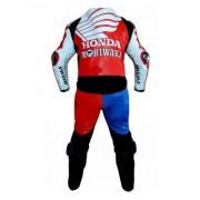 American Honda Moriwaki Men's Leather MotoGP Suit. - Image 2