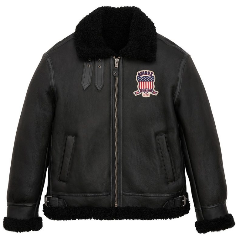 Avirex B3 Shearling Black Leather Jacket – Buy the Best Original Now!
