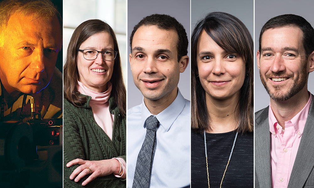 five portraits of faculty mentors
