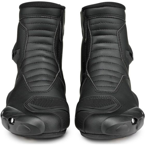 Handmade Original Leather Half Ankle Motorcycle Riding Boots – Black