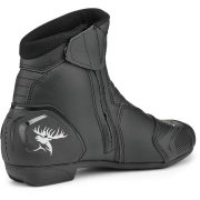 Handmade Original Leather Half Ankle Motorcycle Riding Boots – Black