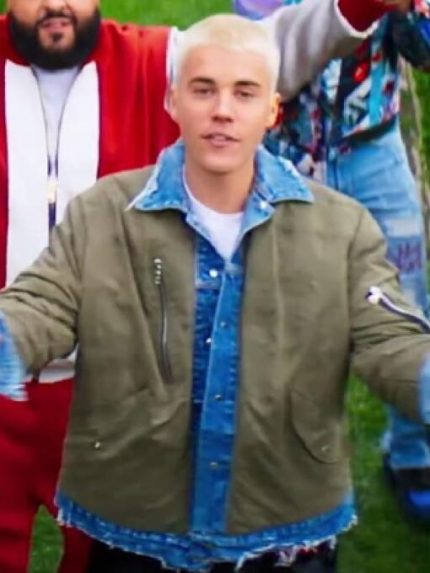 Song I'm The One ft Justin Bieber Green Jacket