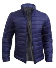 Jason Sudeikis Ted Lasso Quilted Puffer Jacket - Image 3