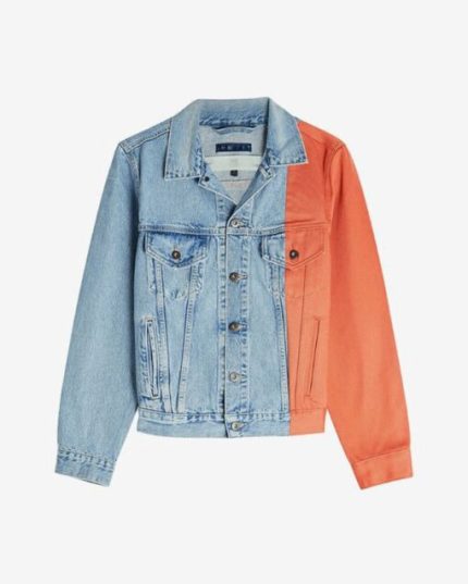 Juice Wrld Multicolor Denim Jacket
