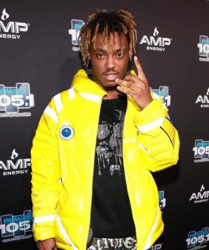 Juice Wrld Yellow Puffer Jacket