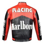 Marlboro Man Formula Racing McQueen Leather Jacket - Image 4