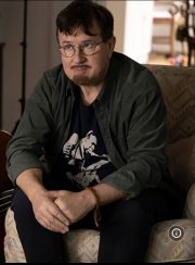 Higgins Ted Lasso Shirt Style Green Cotton Jacket - Image 2