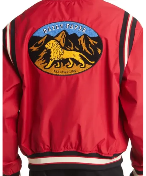Chance the Rapper Red Bomber Jacket