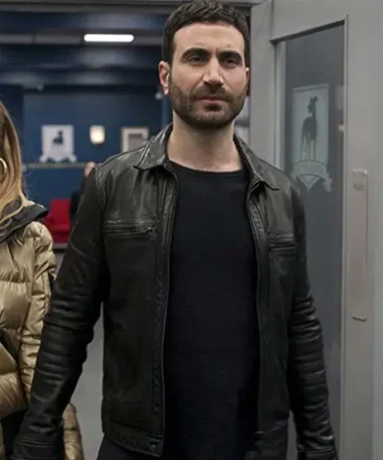 Brett Goldstein Ted Lasso S02 Roy Kent Leather Jacket