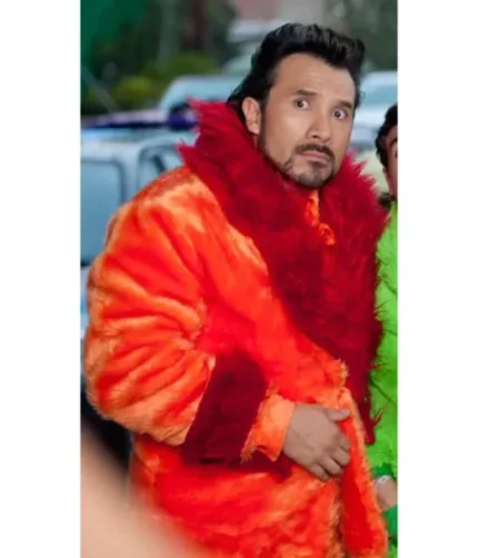 Junior P. Luche Orange Fur Coat