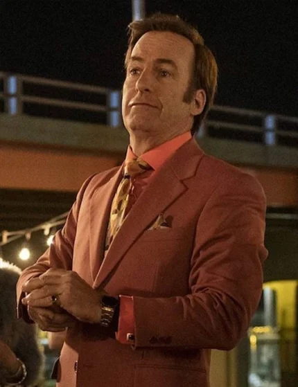 Bob Odenkirk Better Call Saul S05 Brown Suit Iconic Season 5 Attire