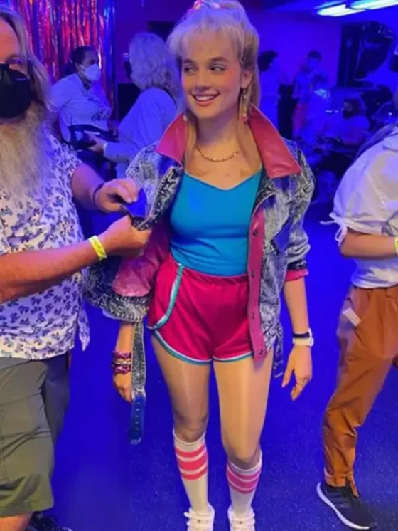 Angela Stranger Things Season 4 Denim Jacket for Women - Exclusive Design