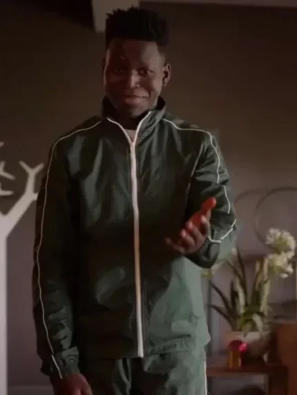 Ted Lasso S01 Sam Obisanya Green Tracksuit