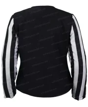 Selena Quintanilla Black and White Cropped Jacket - Image 5